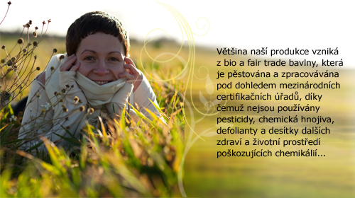 AMWA Organic - biotextil, biobavlna